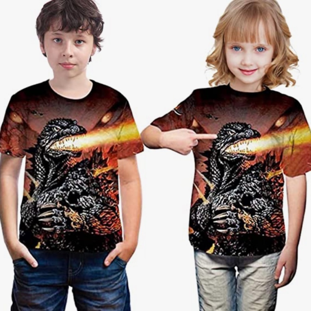 🟢3/$15 GODZILLA 2000 Graphic Tee